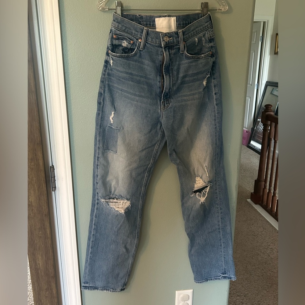 Mother jeans high waisted study hover size 27